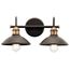 Clyde 7.25" 2 Light Vanity Light (Olde Bronze)