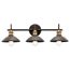 Clyde 26.25" 3 Light Vanity Light (Olde Bronze)
