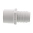 1-1/4" x 1-1/4" x 1" PVC Schedule 40 Insert x IPS Spigot x IPS Socket Adapter