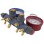 Brute II 4 Valve Test & Charging Manifold w/ 60" PLUS II Compact Ball Valve (R-22/404A/410A)