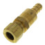 3/8" PureFlow PEX Crimp x 1/4" CTS Lav Adapter, Zero Lead Brass