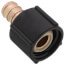 1/2" PureFlow PEX Crimp x 1/2" Lav Adapter, Zero Lead Brass (Plastic Nut)