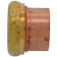 1-1/4" Copper DWV Sweat Trap Adapter (C x Slip Joint)