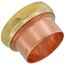1-1/2" Copper DWV Fitting Trap Adapter (FTG x Slip Joint)
