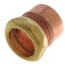 1-1/2" x 1-1/4" Copper DWV Fitting Trap Adapter (FTG x Slip Joint)