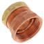 1-1/2" Copper DWV Female Trap Adapter (F x Slip Joint)