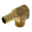 1/2" PureFlow PEX x 3/8" Male Threaded Brass Elbow (Lead Free)
