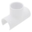 1-1/4" PVC Sch. 40 Snap-On Saddle (IPS O.D. x Soc)
