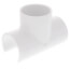 8" x 4" PVC Sch. 40 Saddle (IPS O.D. x Soc)