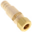 1/2" PureFlow PEX Crimp x 1/4" Compression Lav Adapter (Brass Nut)