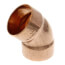1-1/4" Copper DWV 45° Elbow