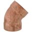 2" Copper DWV 45° Elbow