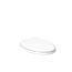 Cachet ReadyLatch Quiet-Close Elongated Toilet Seat (White), K-4636-RL-0