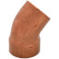 1-1/4" Copper DWV 45° Street Elbow
