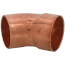 1-1/4" Copper DWV 45° Street Elbow