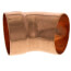 2" Copper DWV 45° Street Elbow