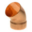 2" Copper DWV 45° Street Elbow