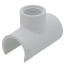 1" x 3/4" PVC Sch. 40 Snap-On Saddle (IPS O.D. x FPT)