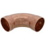 1-1/2" 90° Copper DWV Long Turn Elbow