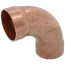 1-1/2" 90° Copper DWV Long Turn Elbow