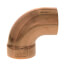 1-1/2" Copper DWV 90° Street Elbow
