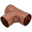 1-1/2" Wrot Copper DWV Sanitary Tee