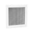 20" x 20" (Wall Opening Size) Aluminum Egg Crate Filter Grille (REF5T)