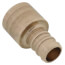 Zero Lead Brass 1/2" PureFlow PEX Crimp x 1/2" Copper Tubing Adapter (F)