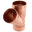 2" Wrot Copper DWV Wye