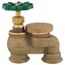 1" Manual Anti-Siphon Vacuum Breaker w/ Wheel Handle, Less Union