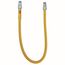 Model 20C-3131-48 3/8" ID (1/2" OD) Coated Stainless Steel Gas Connector 1/2" MIP x 1/2" MIP (48" Length)