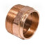 2" x 1-1/2" Cast Brass DWV Male Adapter