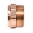 2" x 1-1/2" Cast Brass DWV Male Adapter