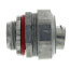 1/2" Zinc Straight Liquid Tight Connector