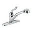 Single Handle Pull-Out Kitchen Faucet - Chrome