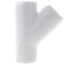 1-1/2" x 1-1/2" x 1" PVC Sch. 40 Wye