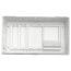 Series 420 Structured Media Enclosure Compact w/ Cover - White