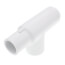 1" PVC Sch. 40 Manifold Tee (Spig x Soc x Fipt)