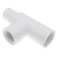 1" PVC Sch. 40 Manifold Tee (Spig x Soc x Fipt)