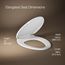 Brevia Quick-Release Elongated Toilet Seat (White), K-4774-0