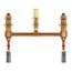 M-pact 2 Handle Roman Tub Valve 10" Centers 1/2" PEX w/ 1/2" Expansion PEX Adapters, 4798