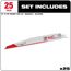 9" 5 TPI The Ax Sawzall Blade (25 Pack)