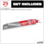 The TORCH w/ Carbide Teeth, 7 TPI, 6" Length (25 Pack)