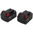 M18 Redlithium XC 5.0 Extended Capacity Battery Pack (Two Pack)