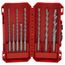 8 Piece SDS Plus M/2 2-Cutter Drill Bit Kit
