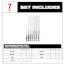 7 Piece Shockwave Impact Duty Carbide Multi-Material Drill Bit Kit