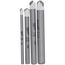 4 Piece Carbide Tipped Tile & Natural Stone Drill Bit Set