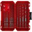 10 Piece Shockwave Impact Duty Carbide Hammer Drill Bit Kit