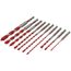 10 Piece Shockwave Impact Duty Carbide Hammer Drill Bit Kit