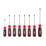 8 Pc. Screwdriver Set w/ Square Drive